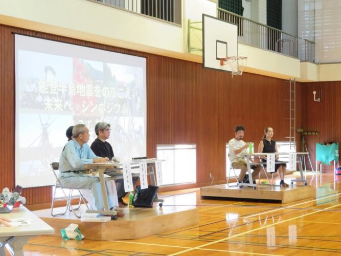 石川県立穴水高等学校に龍屋の東野が講師として招かれました