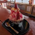 龍屋の「あまおう・かき氷」が始まりました