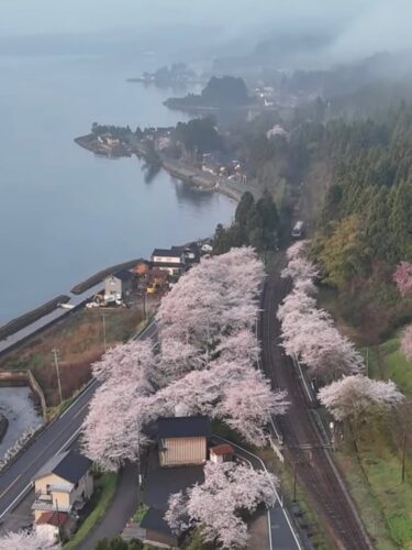 『のと鉄道』の観光列車内で、SUPのアナウンスが流れるそうです