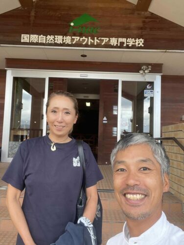 i-nac 国際自然環境アウトドア専門学校に非常勤講師としてお招きいただきました