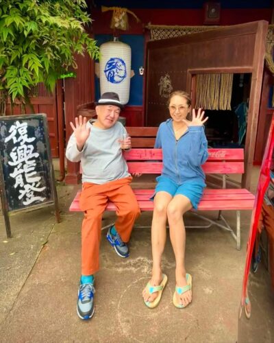 11月29日(土)穴水町さわやか交流館プルートにて温水洋一さん主演の新ドラマ「局めぐおやじ」特別試写会が開催