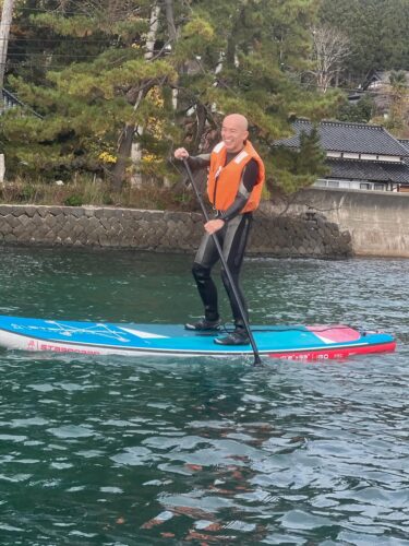 『局めぐおやじ』馬杉監督がSUPの達人でした！