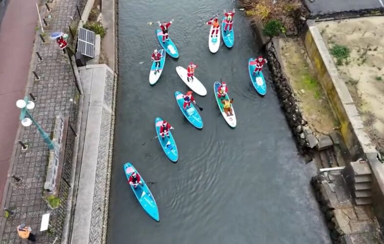 ドローンで撮影してくれた中島さんの動画がYouTubeで公開されています