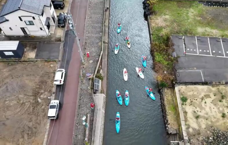 ドローンで撮影してくれた中島さんの動画がYouTubeで公開されています